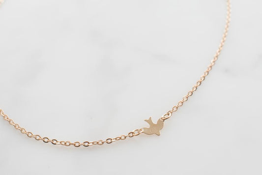 Goldene Vogelkette